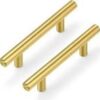 Gold handles